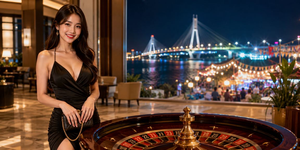 Người chơi trải nghiệm roulette mới tại chợ đêm Cần Thơ